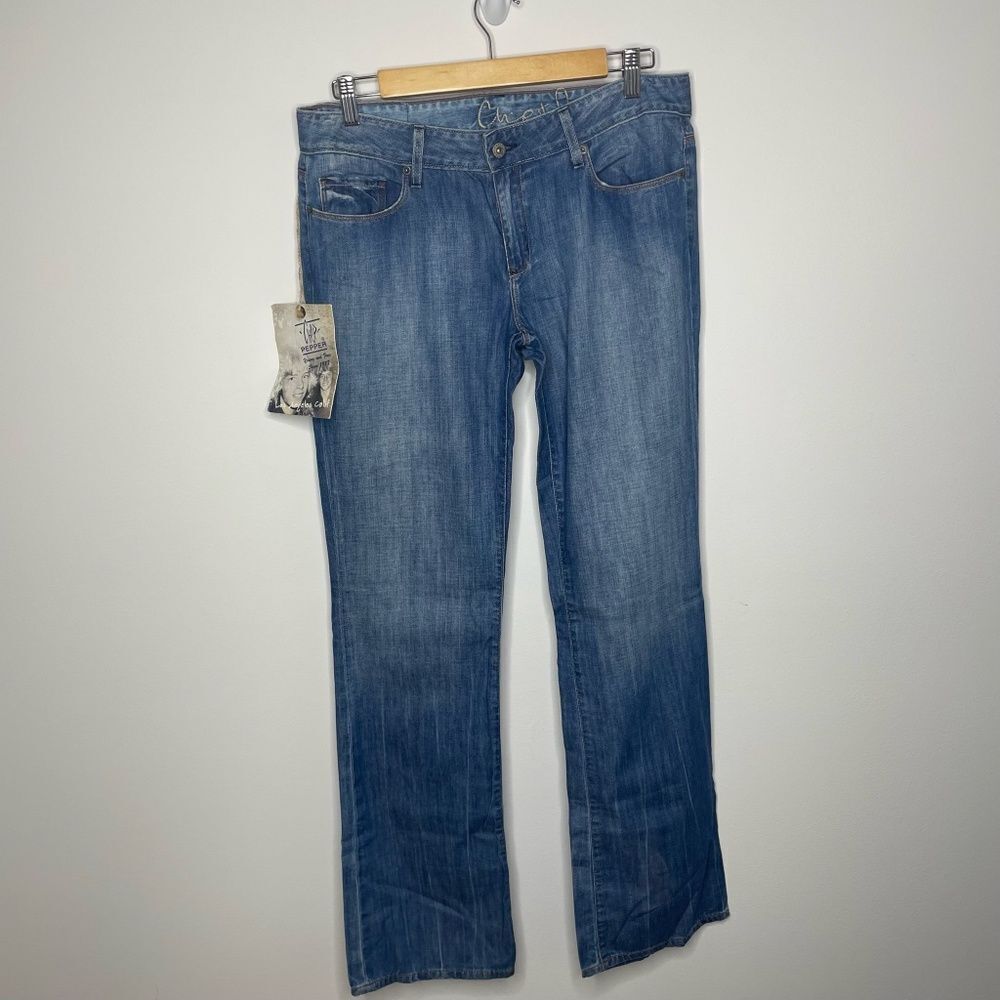 Chip + Pepper- Blue Bootcut Jeans